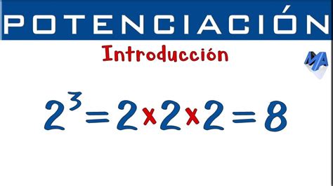 Potenciación | Matematicas primero de primaria, Matematicas, Educacion ...