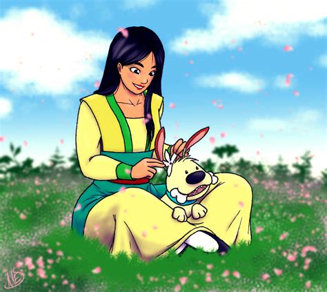 Mulan and Little Brother by dragonsong17 on DeviantArt