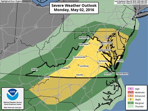 Severe weather is possible this afternoon across the Fredericksburg area - Fredericksburg.com ...