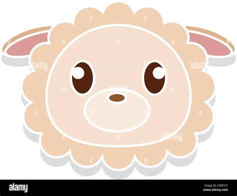 Sheep head cartoon Stock Vector Image & Art - Alamy