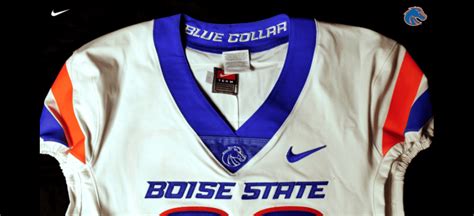 Boise State's new jerseys literally have blue collars on them