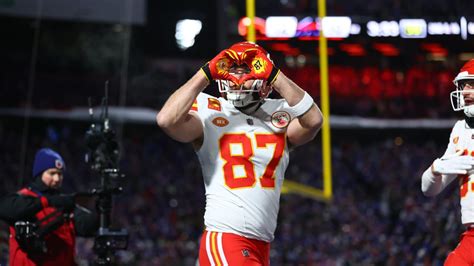 Every Catch from Travis Kelce's 2-Touchdown Game in Divisional Round | Kansas City Chiefs vs ...