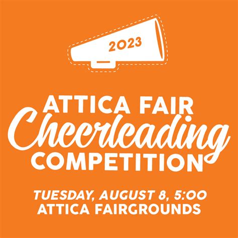 Cheerleading Competition 2023 - Attica Independent Fair