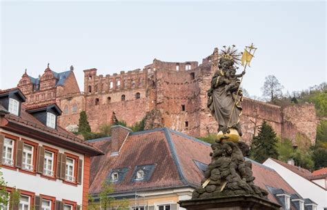 Premium Photo | Old town of heidelberg germany