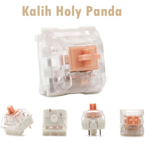 10 pcs Kailh Halo True Holy Panda Mechanical Keyboards Tactile Switches ...