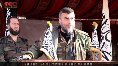 Zahran Alloush : The new moderate Al-Qaeda army - YouTube