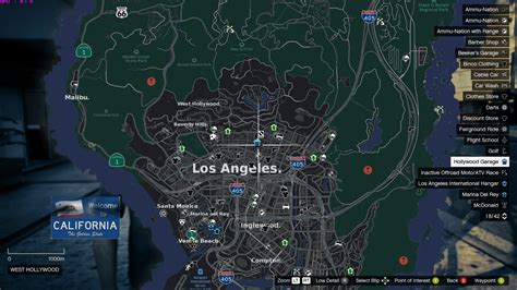 Real Los Angeles Pause menu Map (IOS Plans Style) + Lore-Friendly - GTA 5 Mod | Grand Theft Auto ...