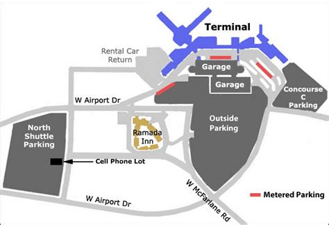 Airport Parking Map - spokane-airport-parking-map.jpg