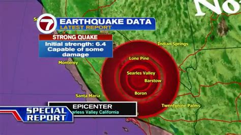 Strongest earthquake in 20 years rattles Southern California - WSVN ...