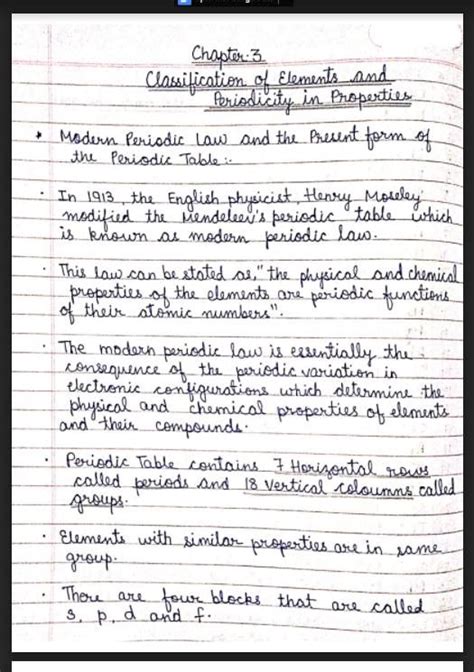 chemistry form 4 chapter 3 notes - Trevor Harris