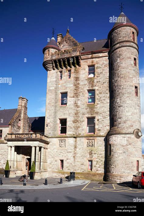 Belfast Castle Stock Photo - Alamy