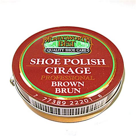 Shoe Polish - 70g / 2.5oz - Brown - Walmart.com