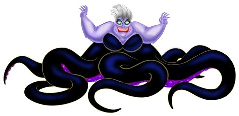 an image of a cartoon character sitting on top of a giant black octopus ...