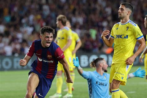 Barcelona vs Cádiz, La Liga: Final Score 2-0, Barça leave it late, win tough home opener - Barca ...