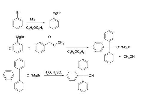 😀 Synthesis of triphenylmethanol lab report. Grignard Lab Report free ...