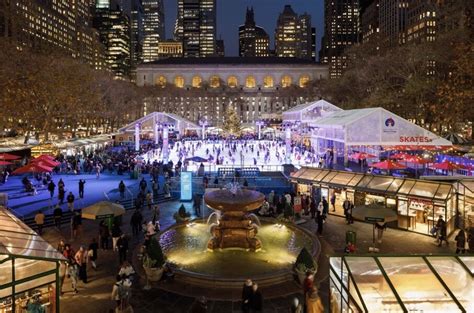 Bryant Park Winter Village Announces 2022-2023 Return Dates - Thrillist