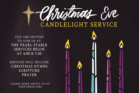 Christmas Eve Invitation Card copy | The Park Community Church