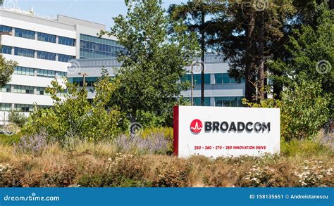 September 9, 2019 San Jose / CA / USA - Broadcom Headquarters in ...