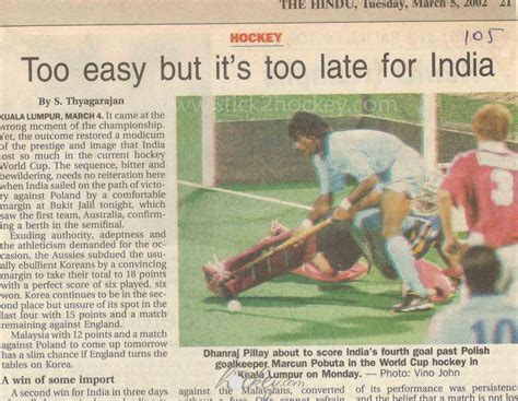 INDIAN HOCKEY LEGEND: Dhanraj Pillay | Stick2Hockey