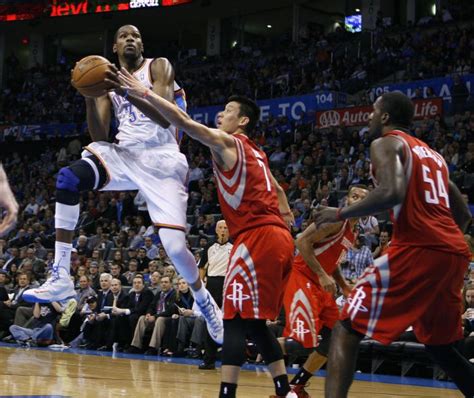 Oklahoma City Thunder vs. Houston Rockets 120-91 Third Quarter Score ...