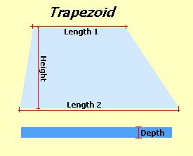 Trapazoid Volume Calculator