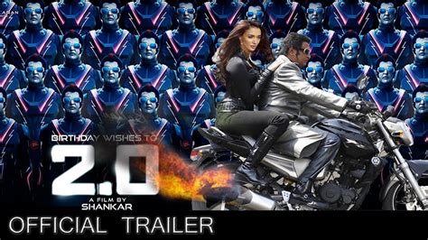 Enthiran 2.0 OFFICIAL TRAILER | Rajinikanth, Akshay Kumar, Amy Jackson, Shankar | Release Date ...