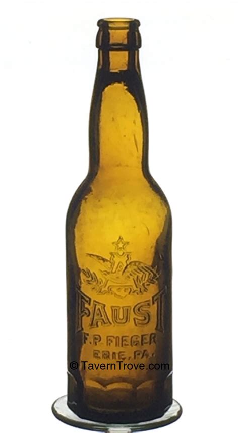 Item #89774 1900 Frank P. Fieger (agent for Anheuser-Busch) Faust Beer Bottle