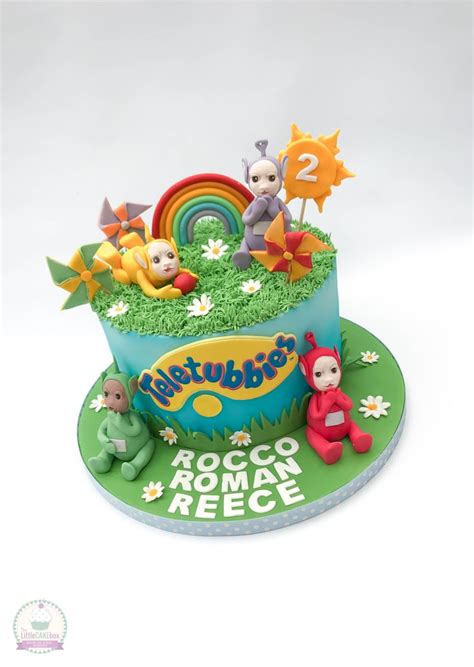 Teletubbies cake. | 1st birthday cakes, Teletubbies birthday cake, Teletubbies cake