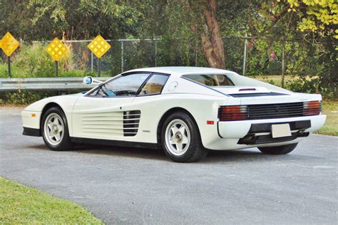 1986 FERRARI TESTAROSSA "MIAMI VICE CAR" - Rear 3/4 - 202433