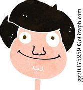 900+ Royalty Free Cartoon Boy Happy Face Clip Art - GoGraph
