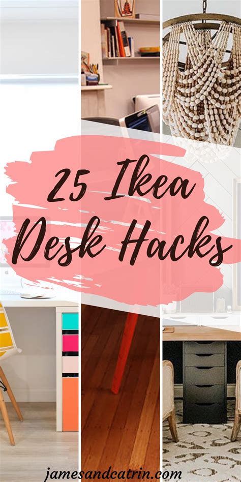 25 Ikea Desk Hacks That Will Inspire You All Day Long - james and catrin | Ikea desk hack, Ikea ...