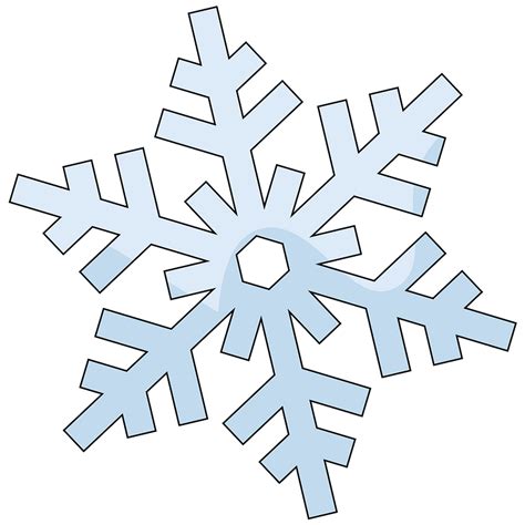 Snowflake clipart. Free download transparent .PNG | Creazilla