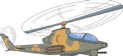 Helicopter Clipart-black outline bell ah 1 huey cobra helicopter clipart