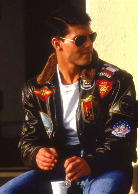 Top Gun Bomber Jacket for Sale - Tom Cruise Maverick Leather Jacket