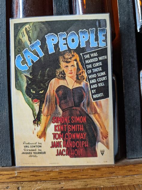 Magnet Cat People Movie Poster Magnet | Etsy