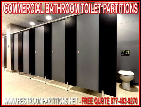 Affordable Commercial Bathroom Toilet Partitions Are Easy To Install ...