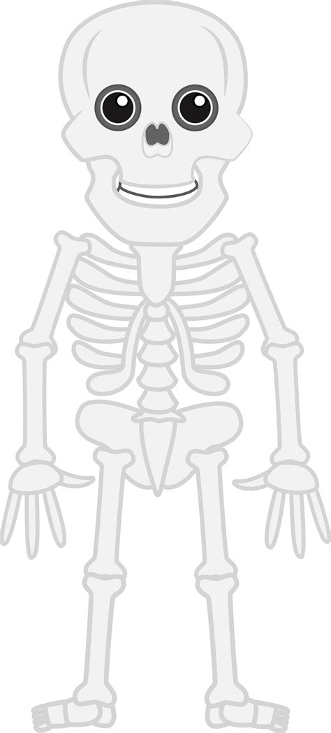 Halloween Funny Skeleton PNG - MyFreeDrawings