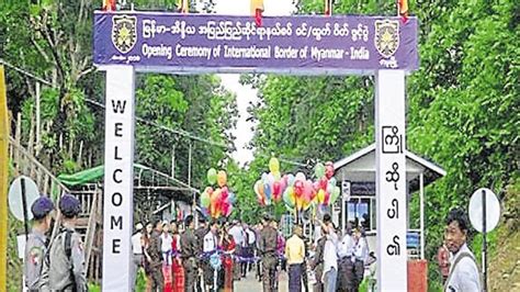 India-Myanmar border land road formally opened | Latest News India - Hindustan Times