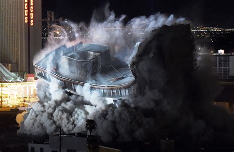 Las Vegas: Watch iconic Hotel Riviera collapse in controlled implosion