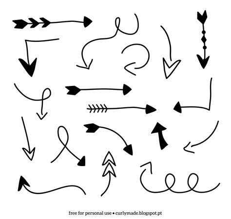 Hand Drawn Arrows | Arrow drawing, Hand drawn arrows, How to draw hands