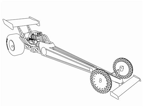 Drag Car Coloring Pages at GetColorings.com | Free printable colorings ...