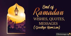 End of Ramadan Wishes, Quotes, Messages (Goodbye Ramzan)