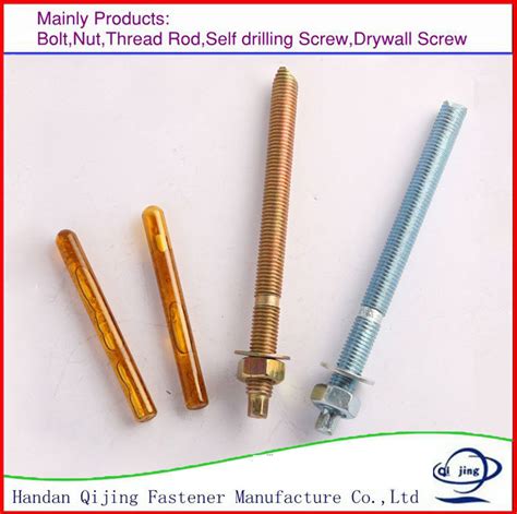 Chemical Bolt, Chemical Anchor Bolts - China Chemical Bolt and Chemical ...