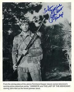 JOHN HART ACTOR IN THE LONE RANGER & I LOVE LUCY SIGNED PHOTO AUTOGRAPH ...