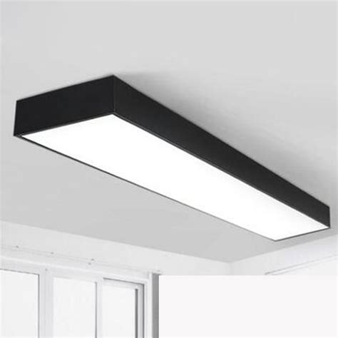 LED office ceiling lamp modern minimalist rectangular balcony aisle ...