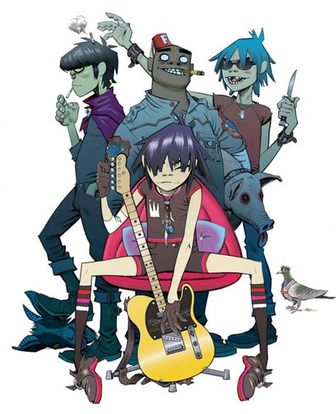 2D Gorillaz Phase 2 1 background 2 gorillaz phase 1