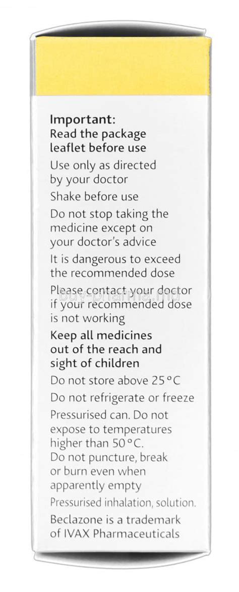 Buy Beclometasone Dipropionate Inhaler Best Price Online