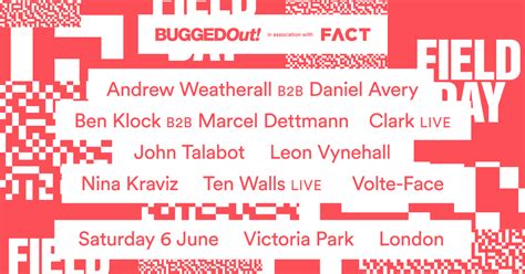 Bugged Out and FACT unveil Field Day stage