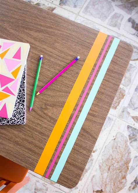 Thrifty DIY: School Desk Makeover | Design Improvised