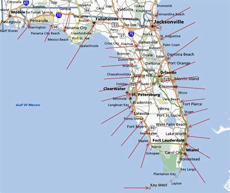 Image Florida Gulf Coast Map Download